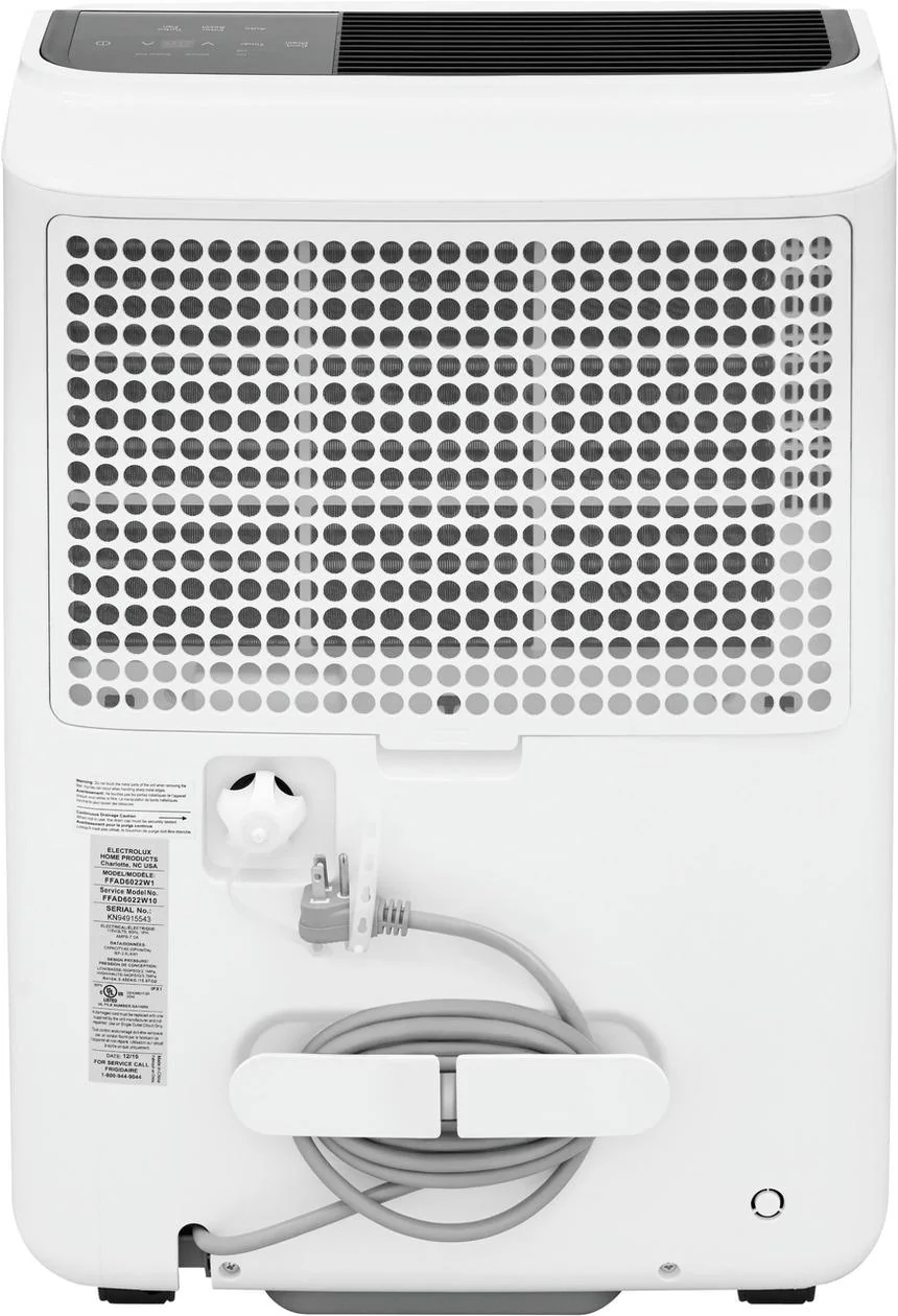 Frigidaire FHDP6033W1 60 Pint Built-In Pump Dehumidifier - Image 4