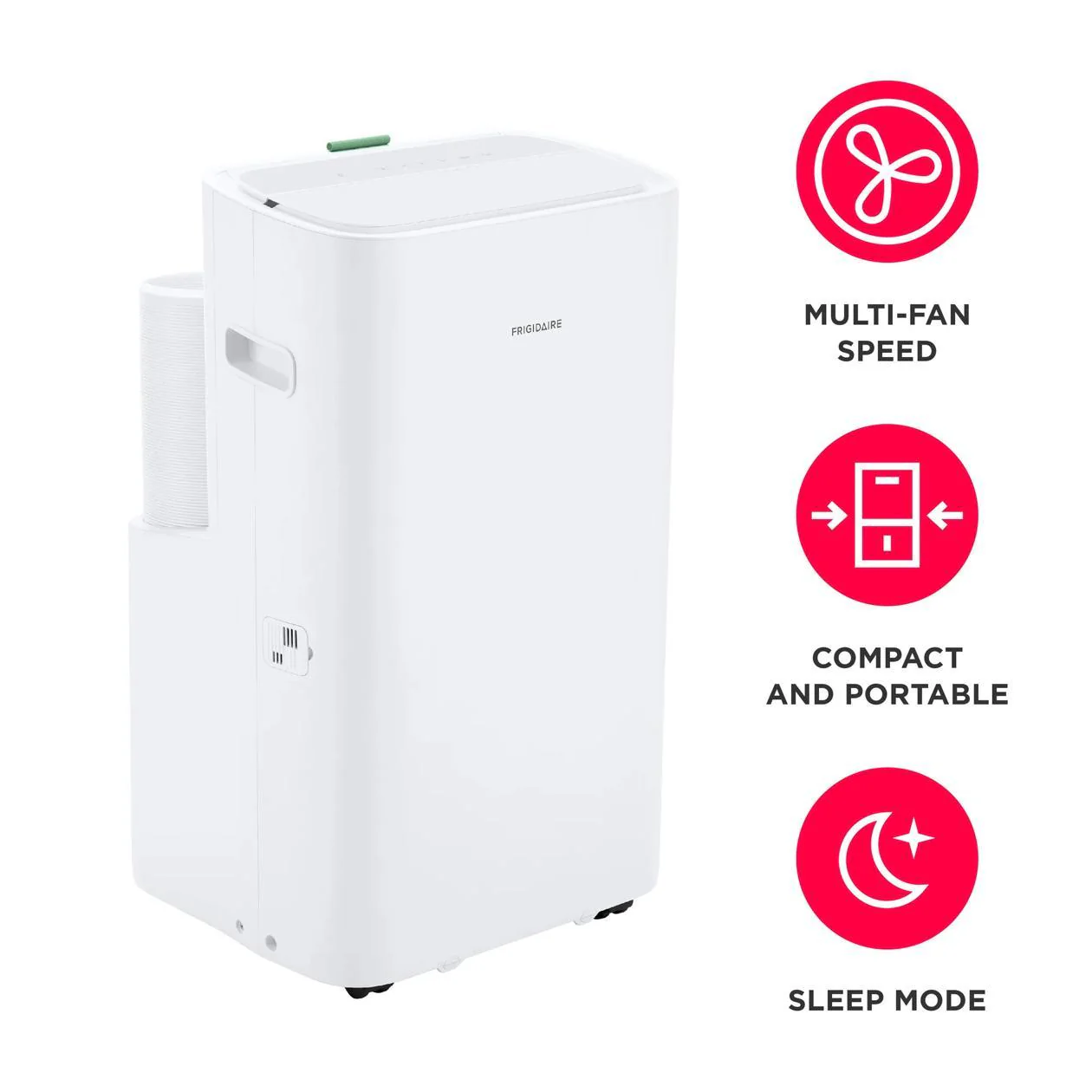 Frigidaire FHPC142AA1 3-in-1 Connected Portable Room Air Conditioner 14,000 BTU (ASHRAE) / 10,000 BTU (DOE) - Image 6