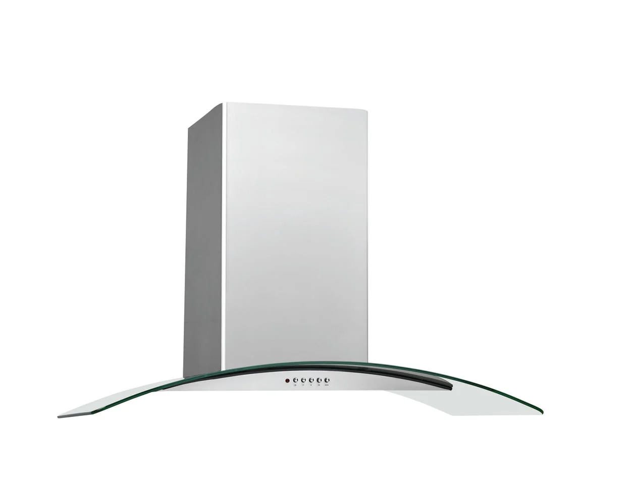 Frigidaire FHPC4260LS 42" Glass Canopy Island Hood - Image 4