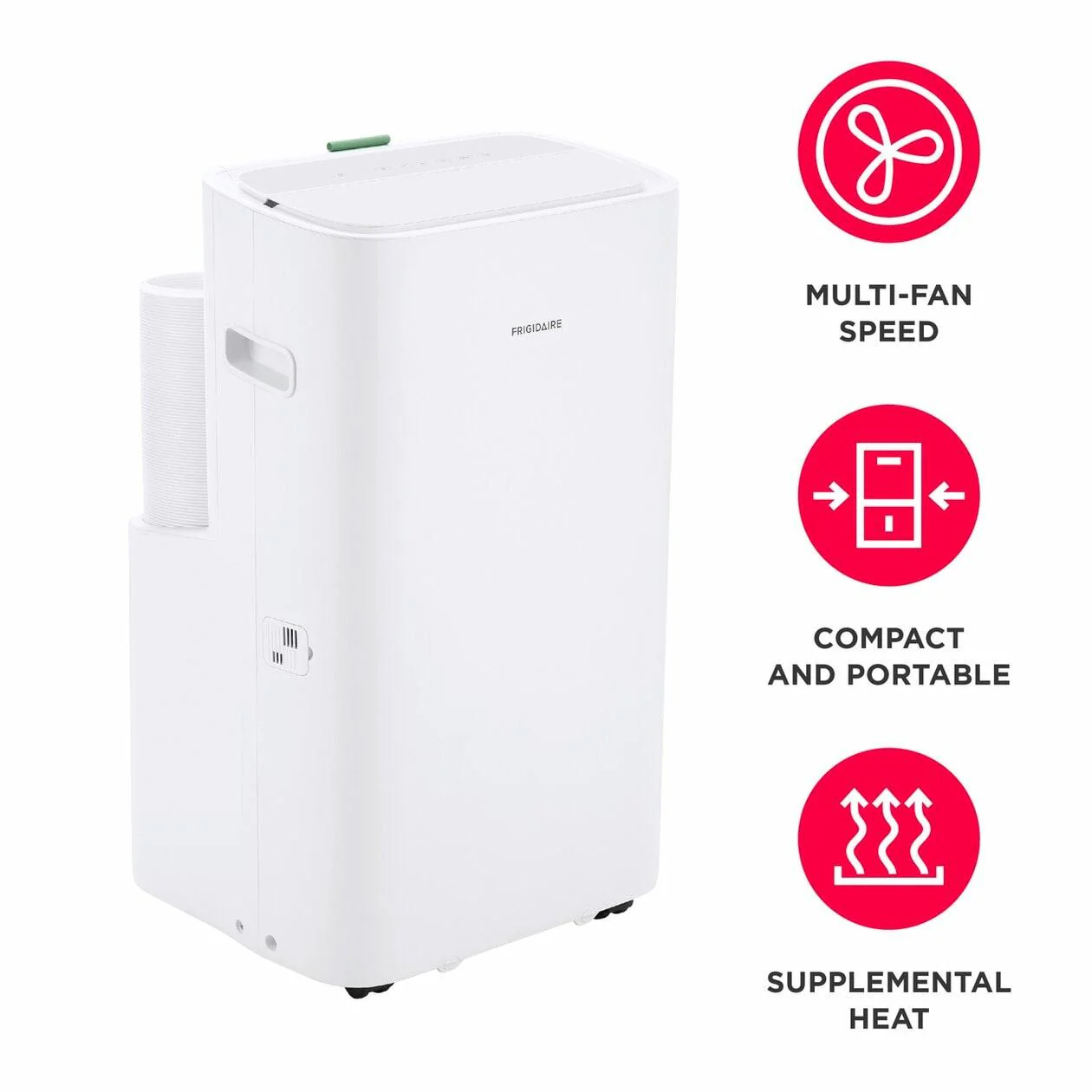 Frigidaire FHPH142AA1 3-in-1 Connected Portable Room Air Conditioner with Supplemental Heat 14,000 BTU (ASHRAE) / 10,000 BTU (DOE) - Image 6