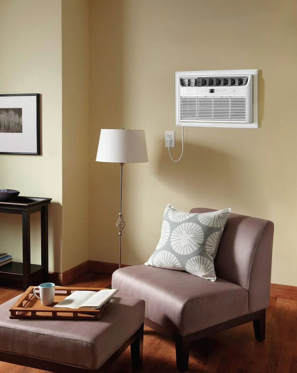 Frigidaire FHTE083WA1 8,000 BTU Wall Room Air Conditioner with Supplemental Heat - Image 2