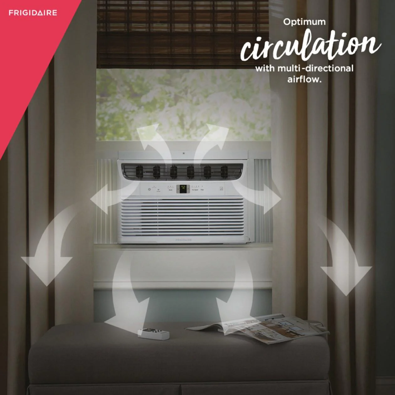 Frigidaire FHWC083TB1 8,000 BTU Window Room Air Conditioner - Image 7