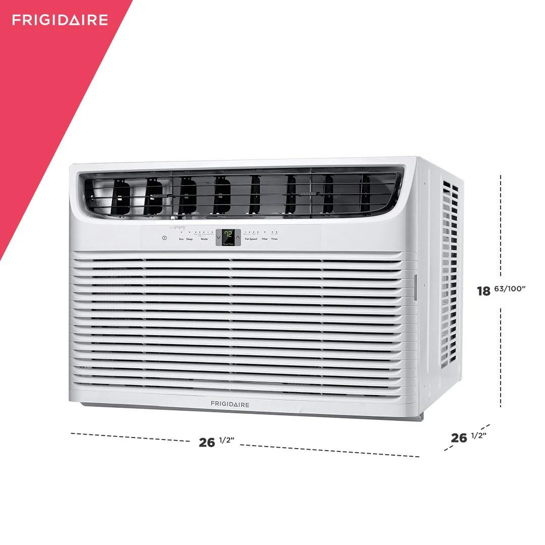 FHWE252WA2 Frigidaire 25,000 BTU Window Air Conditioner with Supplemental Heat and Slide Out Chassis - Image 7