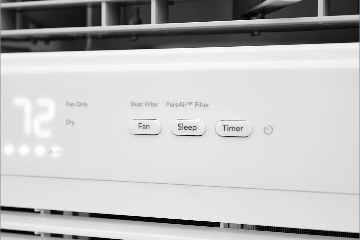 Frigidaire FHWH084WB1 8,000 BTU Window Room Air Conditioner with Supplemental Heat - Image 6