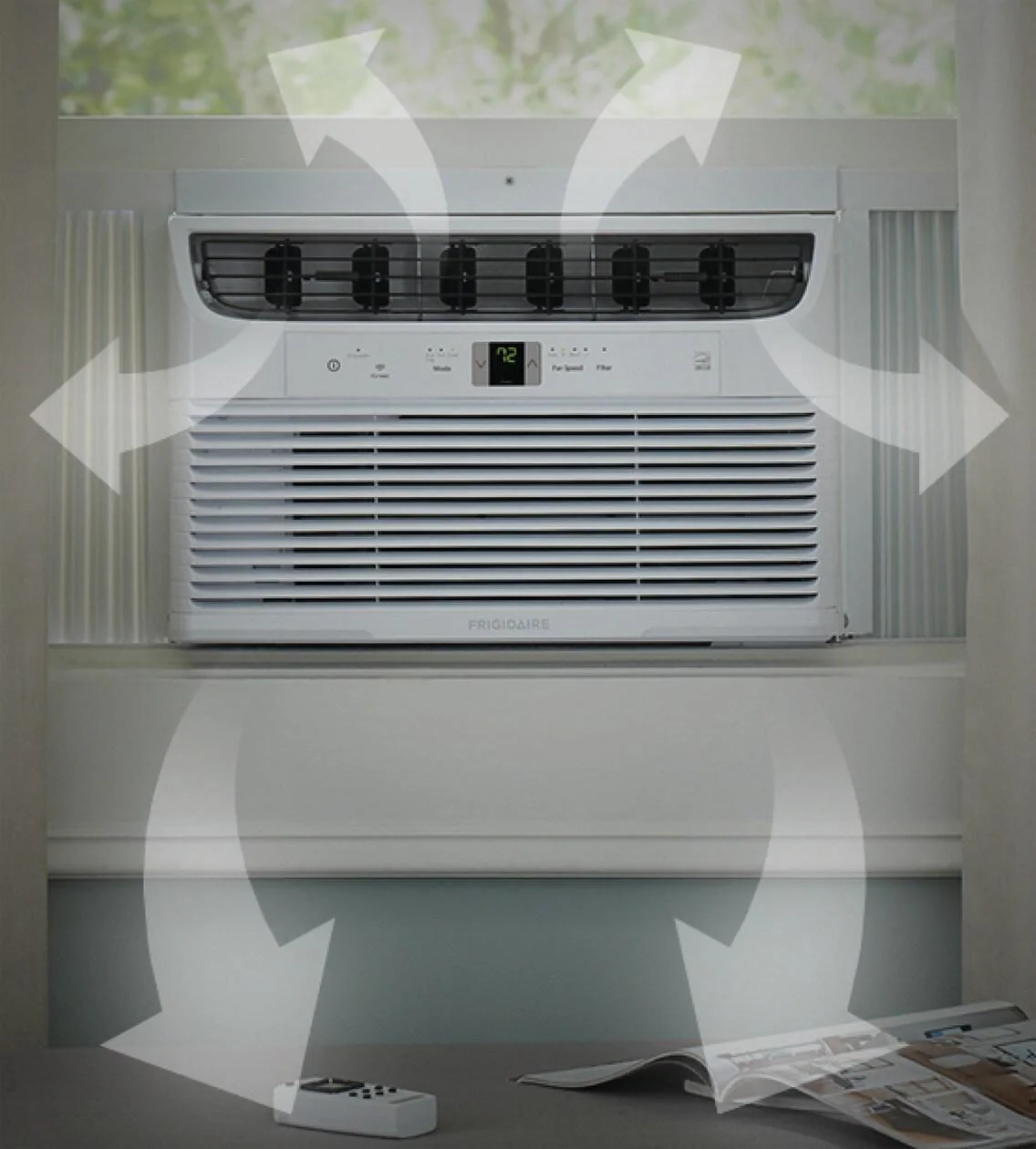 FHWW083WB1 Frigidaire 8,000 BTU Connected Window-Mounted Room Air Conditioner - Image 4