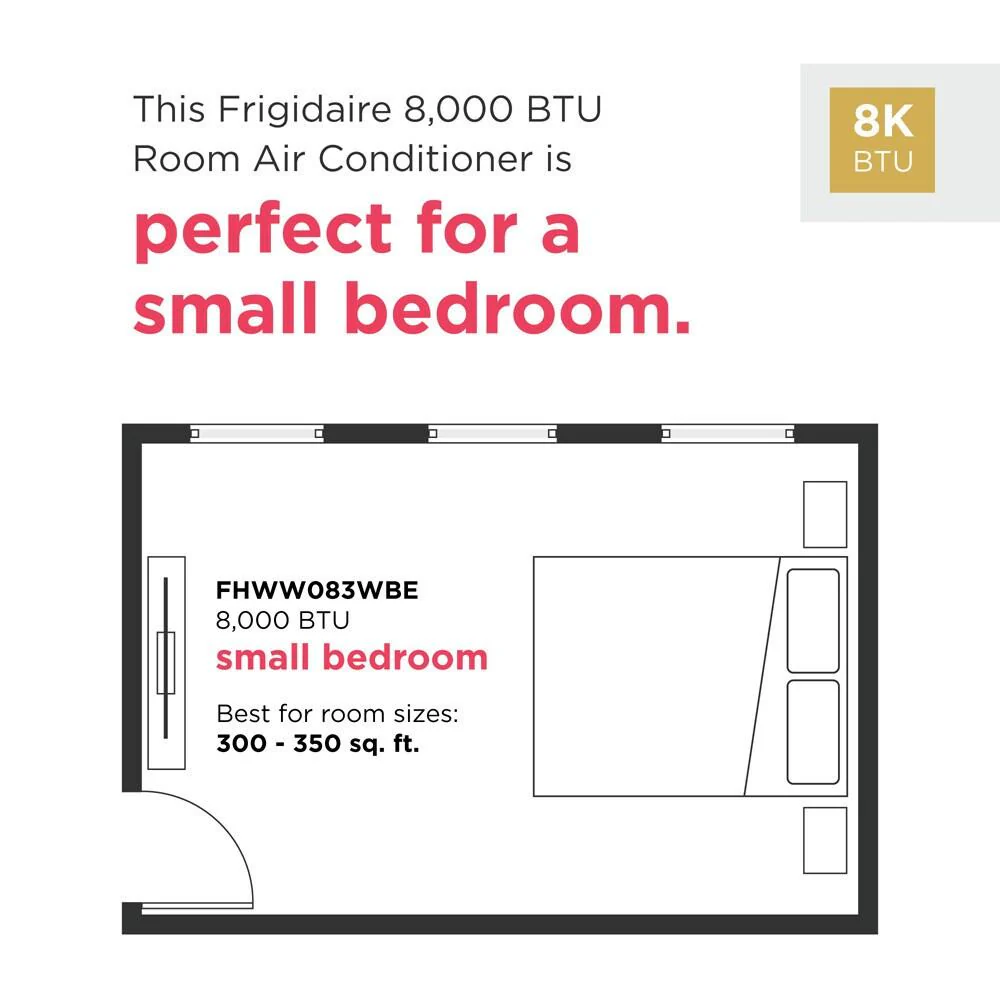 Frigidaire 8,000 BTU Connected Window-Mounted Room Air Conditioner - Image 2