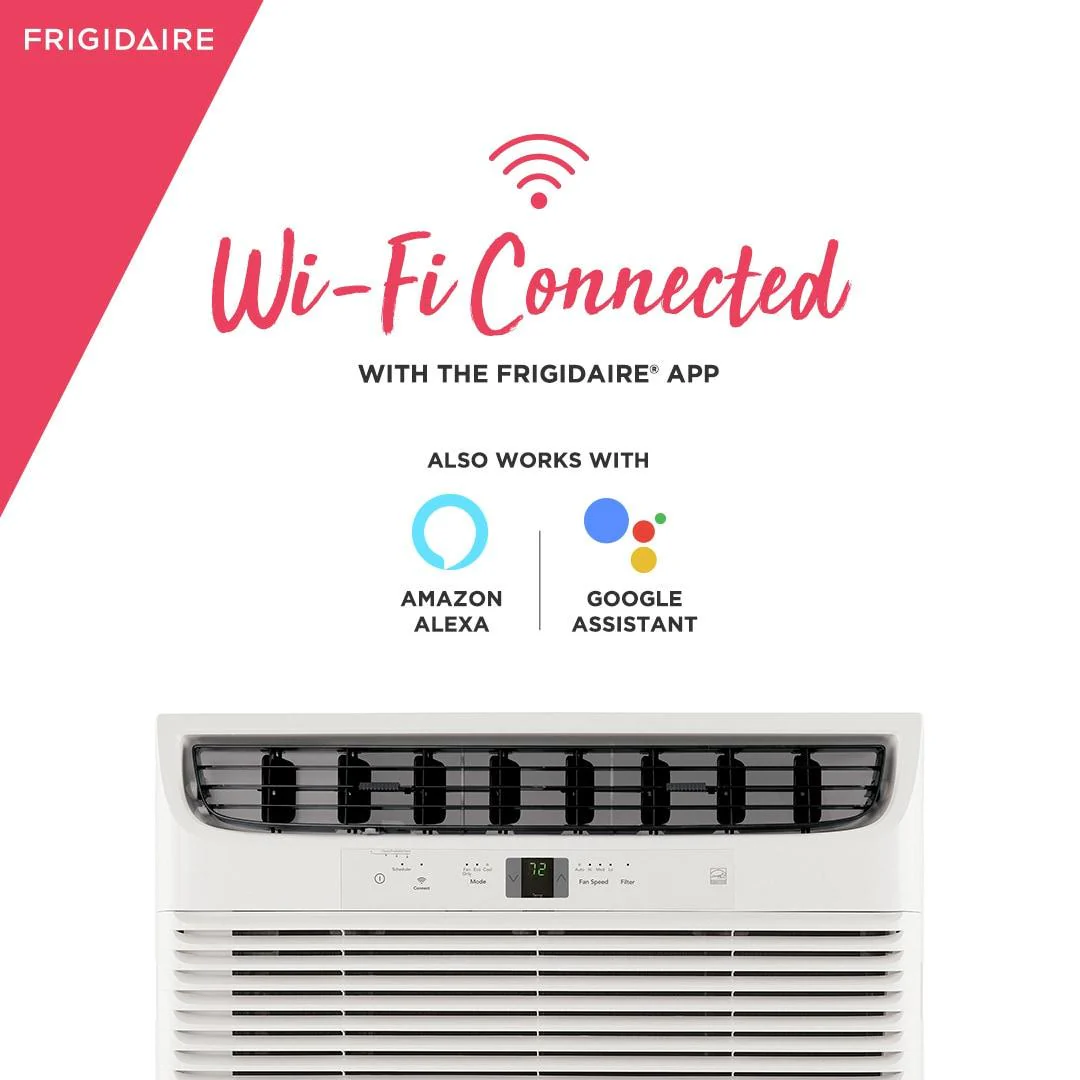 FHWW183WC2 Frigidaire 18,000 BTU Connected Window Air Conditioner with Slide Out Chassis - Image 3