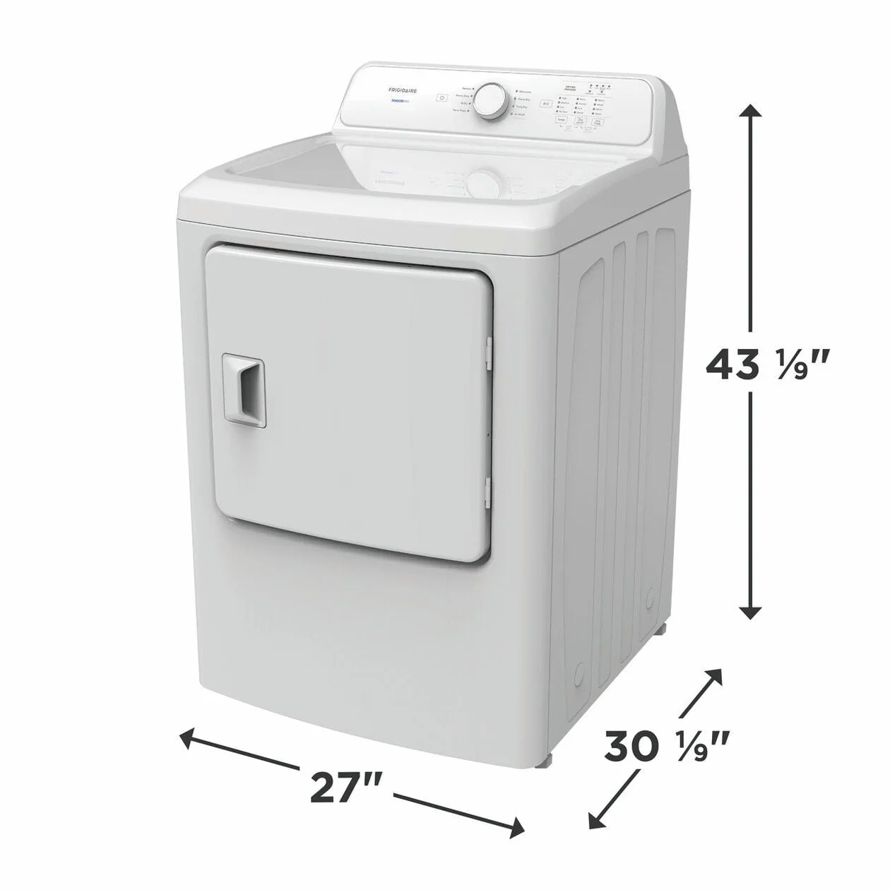 Frigidaire FLVE7000AW 7 Cu. Ft. Electric Dryer - Image 2