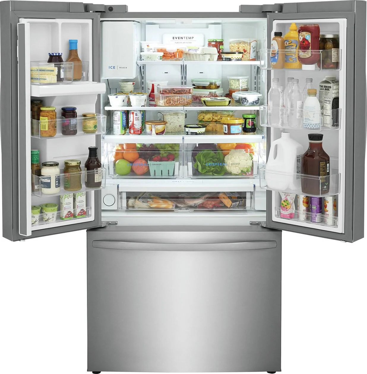 Frigidaire FRFC2323AS 22.6 Cu. Ft. Counter-Depth French Door Refrigerator - Image 4