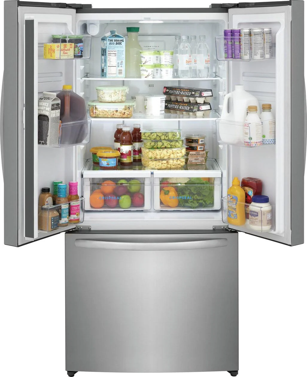 Frigidaire FRFG1723AV 17.6 Cu. Ft. Counter-Depth French Door Refrigerator - Image 4