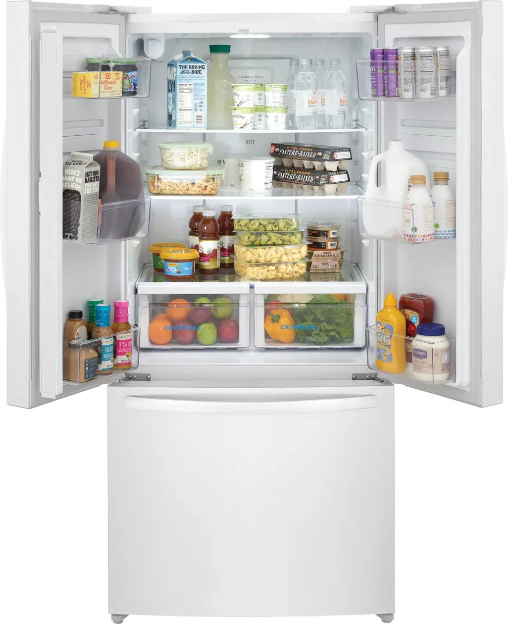 Frigidaire FRFG1723AW 18 Cu. Ft. Counter-Depth French Door Refrigerator - Image 3