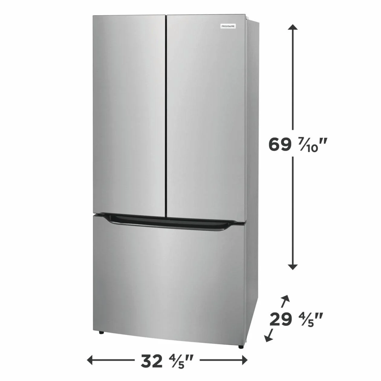 Frigidaire FRFG2033AV 20 Cu. Ft. Counter-Depth French Door Refrigerator - Image 3