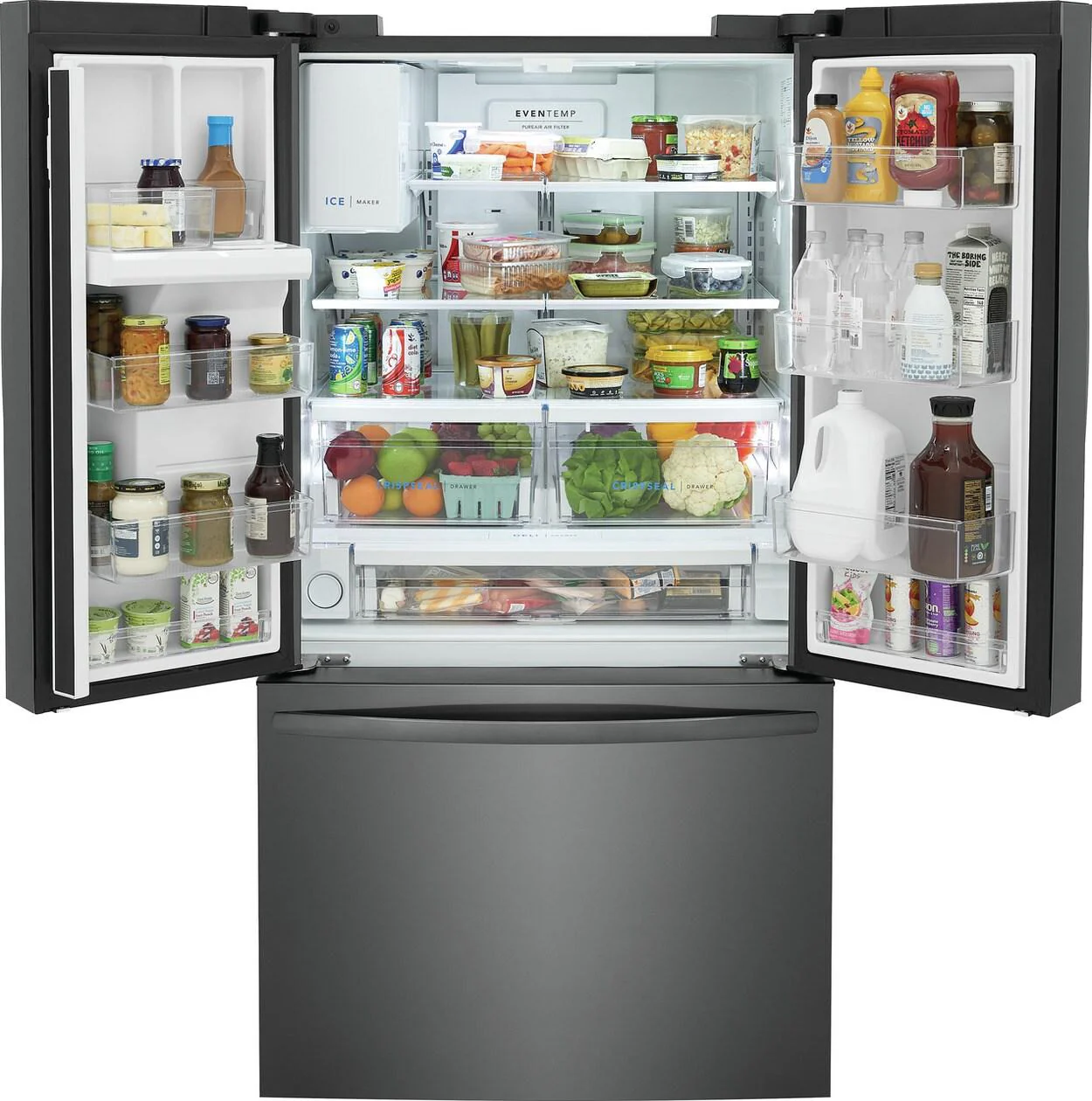 Frigidaire FRFS2823AD 28 Cu. Ft. Standard-Depth French Door Refrigerator - Image 4