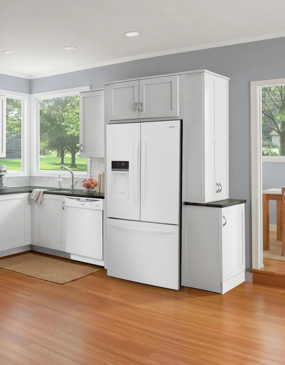 Frigidaire FRFS2823AW 28 Cu. Ft. Standard-Depth French Door Refrigerator - Image 2