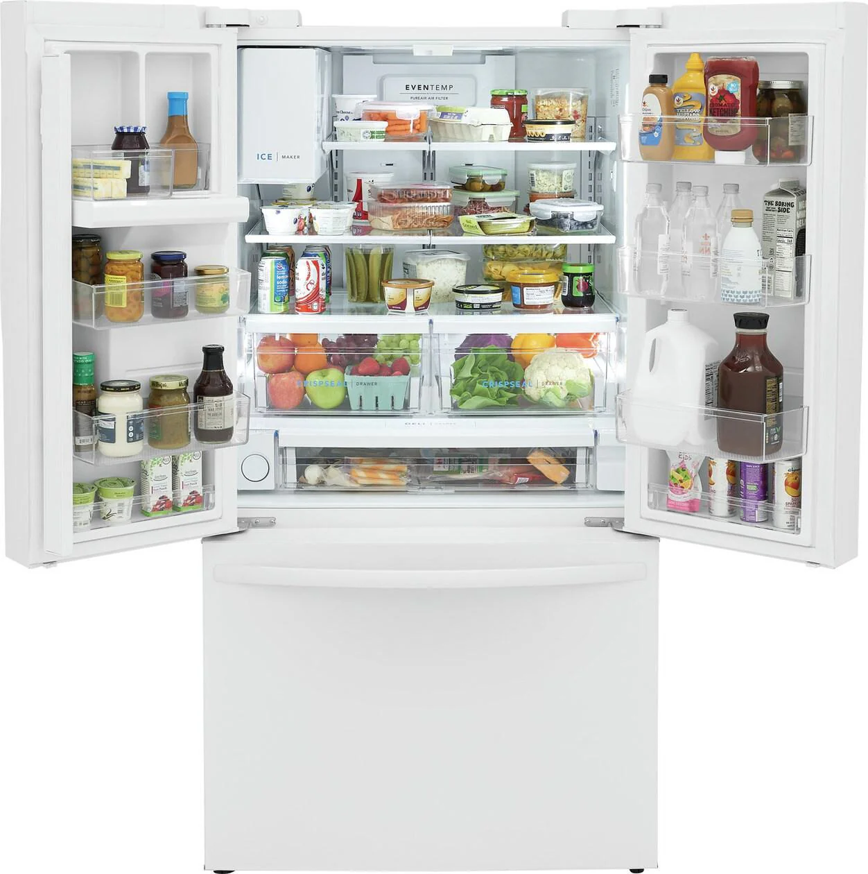 Frigidaire FRFS2823AW 28 Cu. Ft. Standard-Depth French Door Refrigerator - Image 5