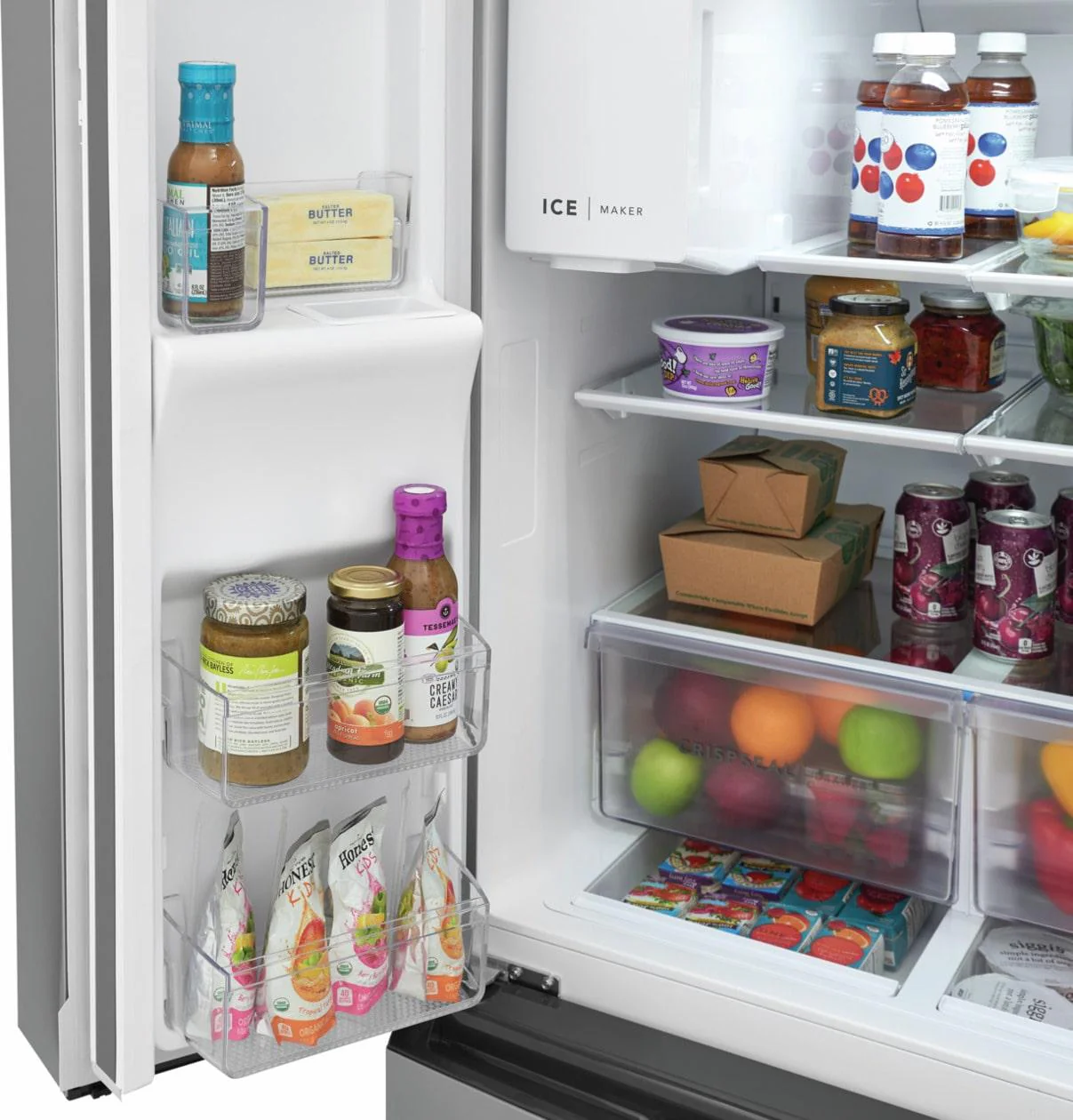 Frigidaire FRMS2733AV 26 Cu. Ft. Standard-Depth 4-Door French Door Refrigerator - Image 13
