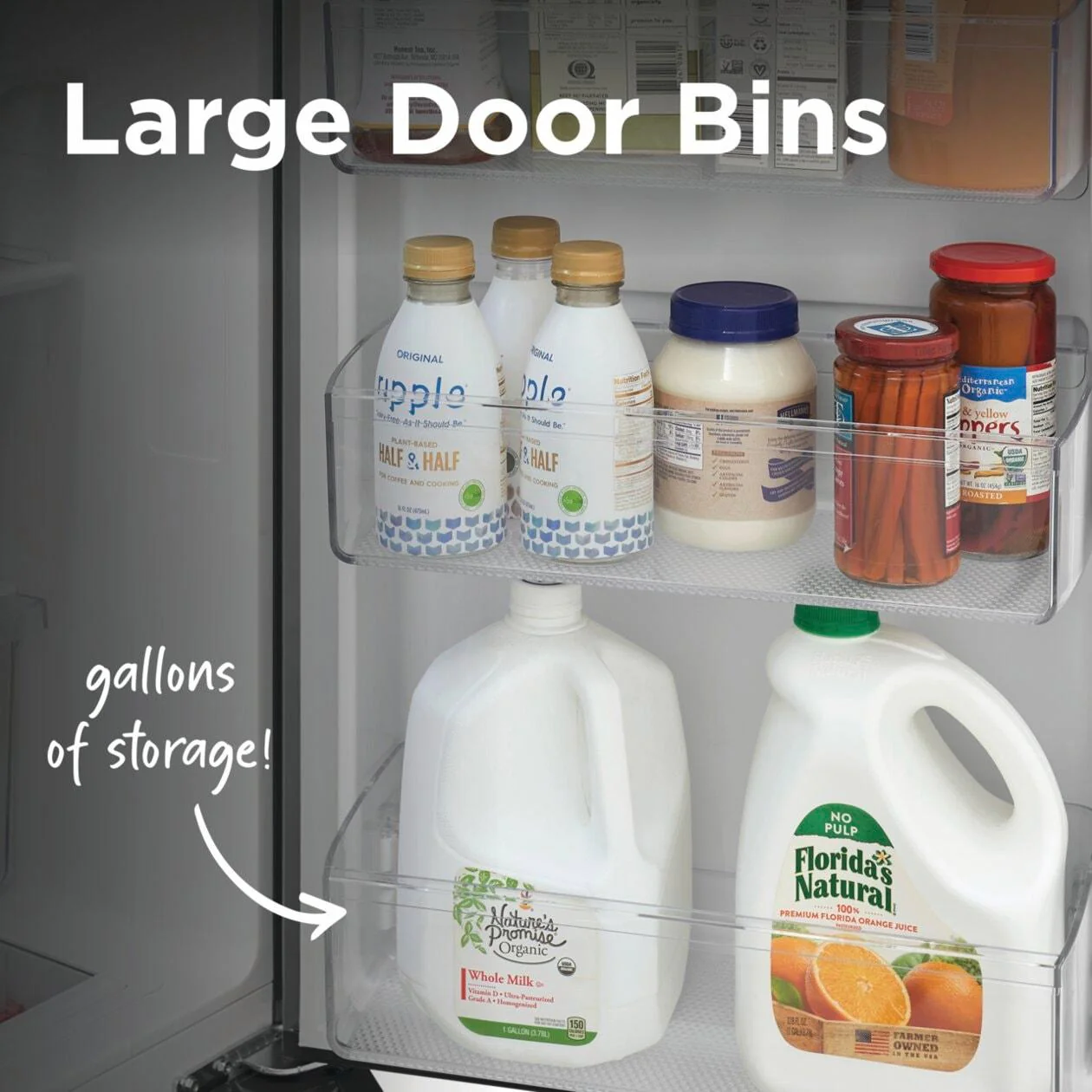 Frigidaire FRMS2733AV 26 Cu. Ft. Standard-Depth 4-Door French Door Refrigerator - Image 8