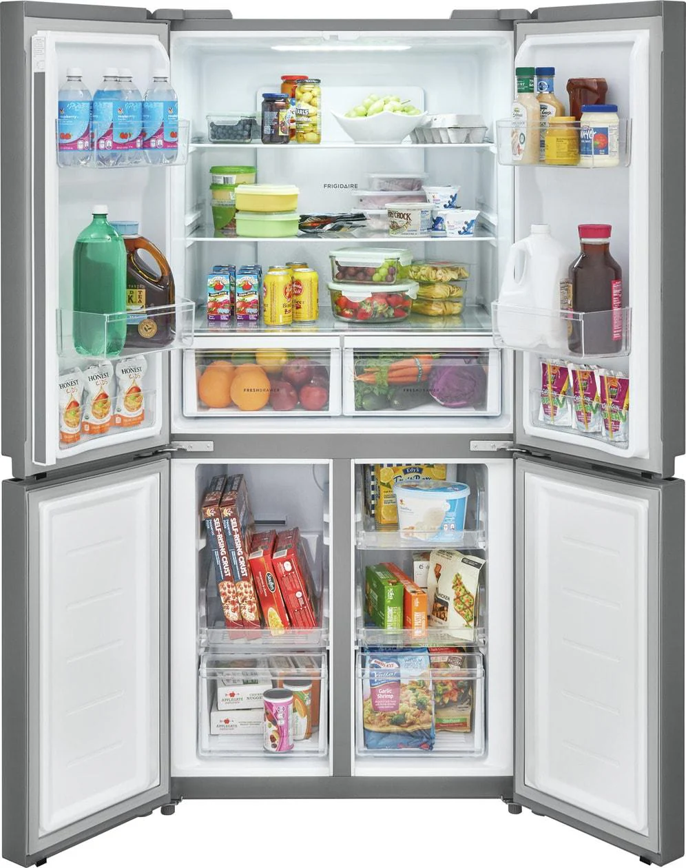 Frigidaire FRQG1721AV 17 Cu. Ft. Counter-Depth 4-Door Refrigerator - Image 5