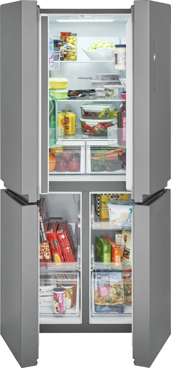Frigidaire FRQG1721AV 17 Cu. Ft. Counter-Depth 4-Door Refrigerator - Image 6