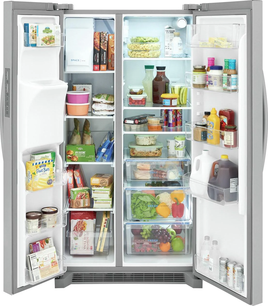 Frigidaire FRSC2333AS 22 Cu. Ft. 36" Counter Depth Side by Side Refrigerator - Image 4