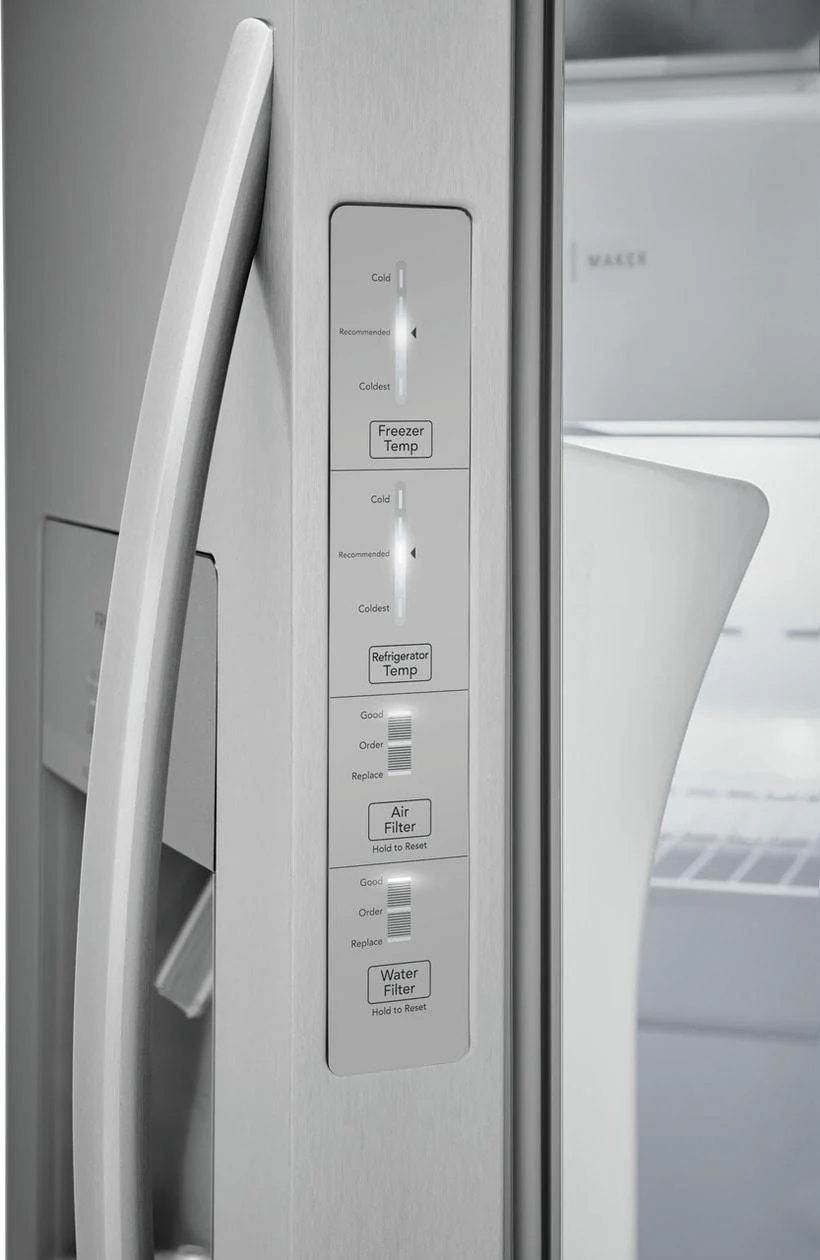Frigidaire FRSS2623AS 26 Cu. Ft. 36" Standard Depth Side by Side Refrigerator - Image 6