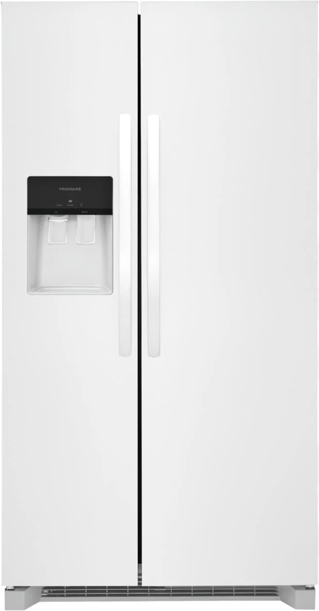 Frigidaire FRSS2623AW 26 Cu. Ft. 36" Standard Depth Side by Side Refrigerator