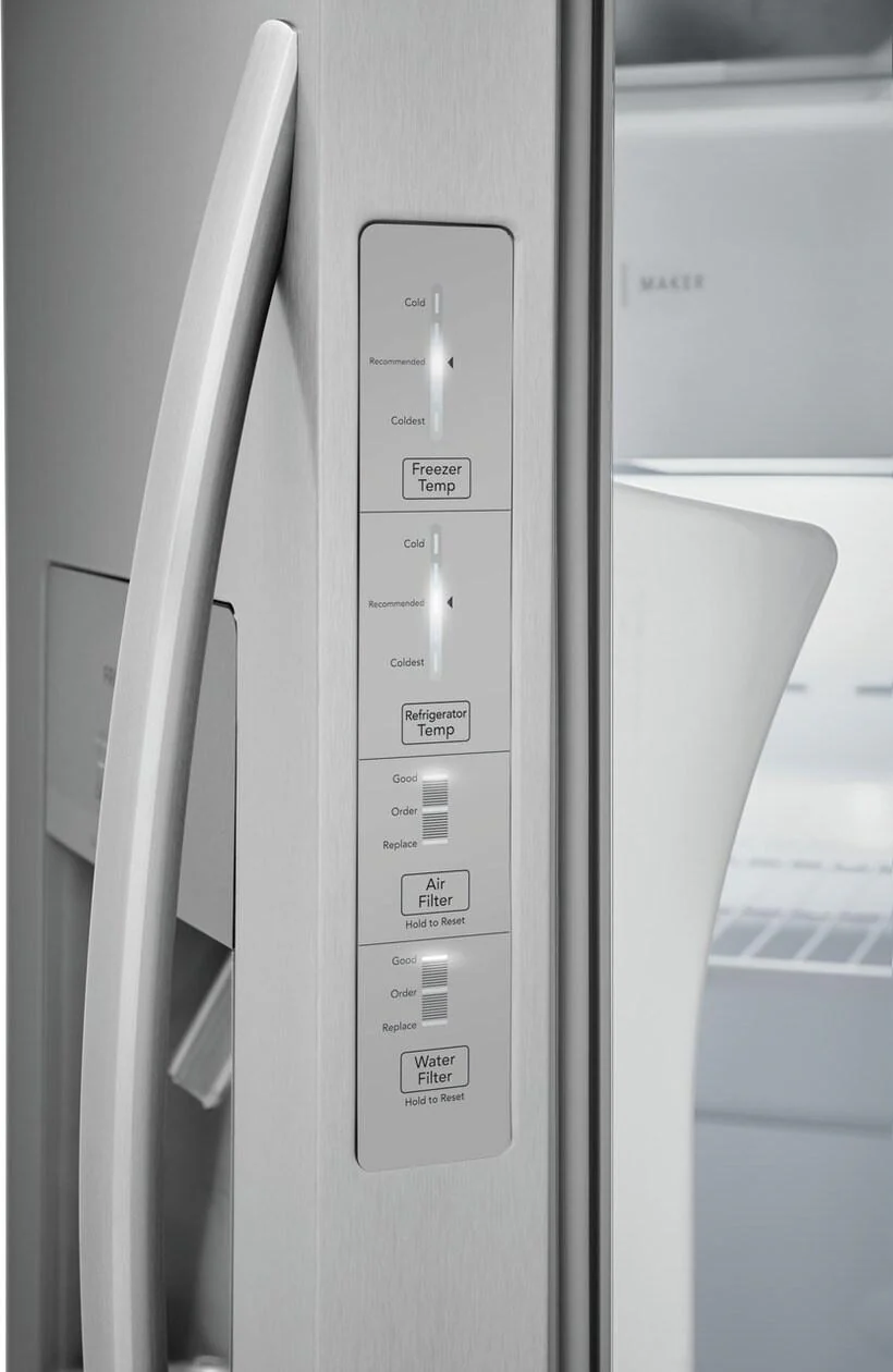 Frigidaire 25.6 Cu. Ft. 36" Standard Depth Side by Side Refrigerator - Image 6