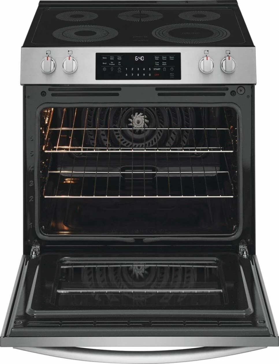 Frigidaire GCFE3059BF 30" Front Control Electric Range with Total Convection - Image 5