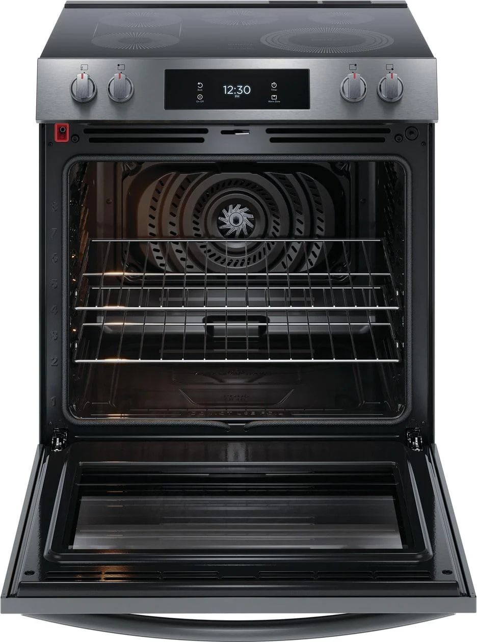 Frigidaire GCFE3060BD 30" Front Control Electric Range with Total Convection - Image 2