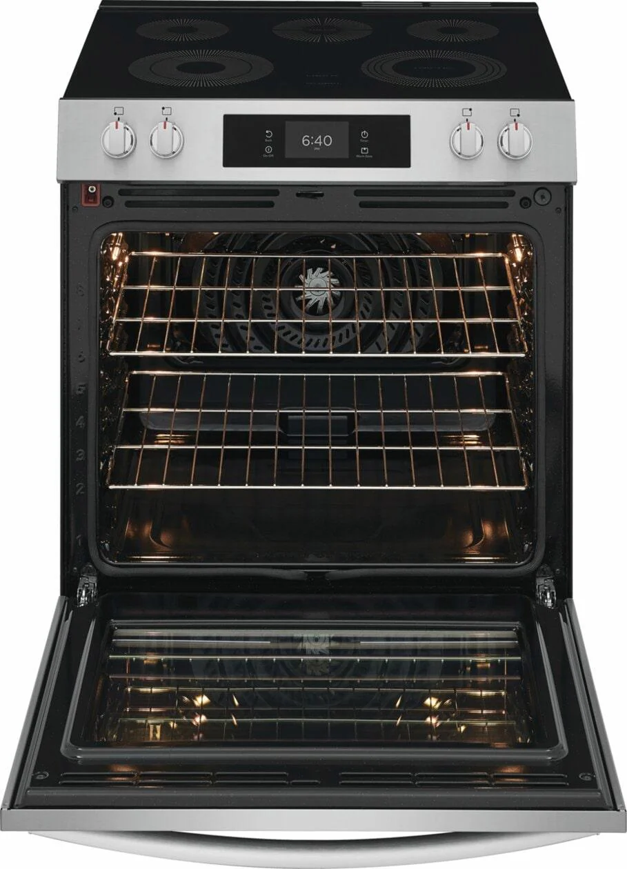 Frigidaire GCFE3070BF 30" Electric Range with Stone-Baked Pizza - Image 18