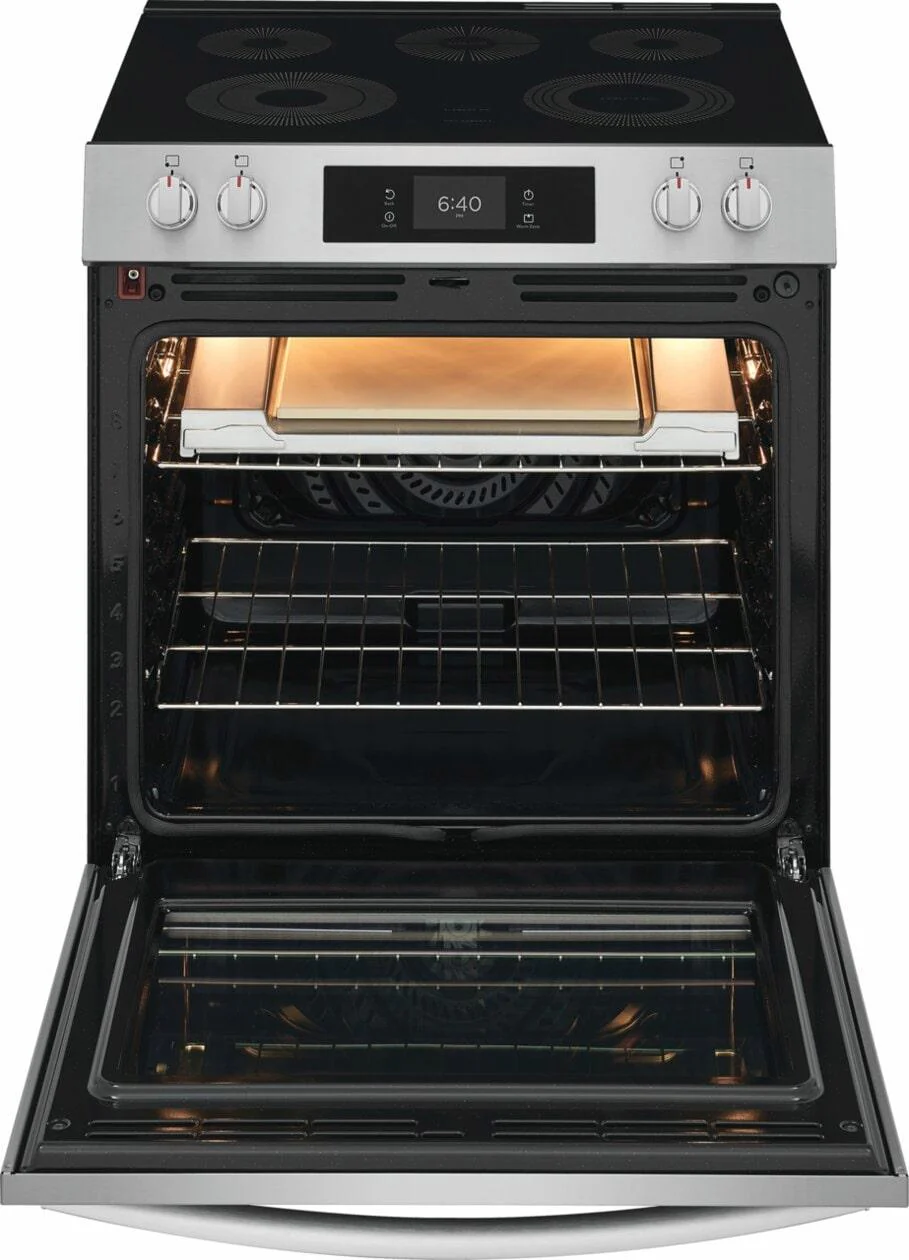 Frigidaire GCFE3070BF 30" Electric Range with Stone-Baked Pizza - Image 22