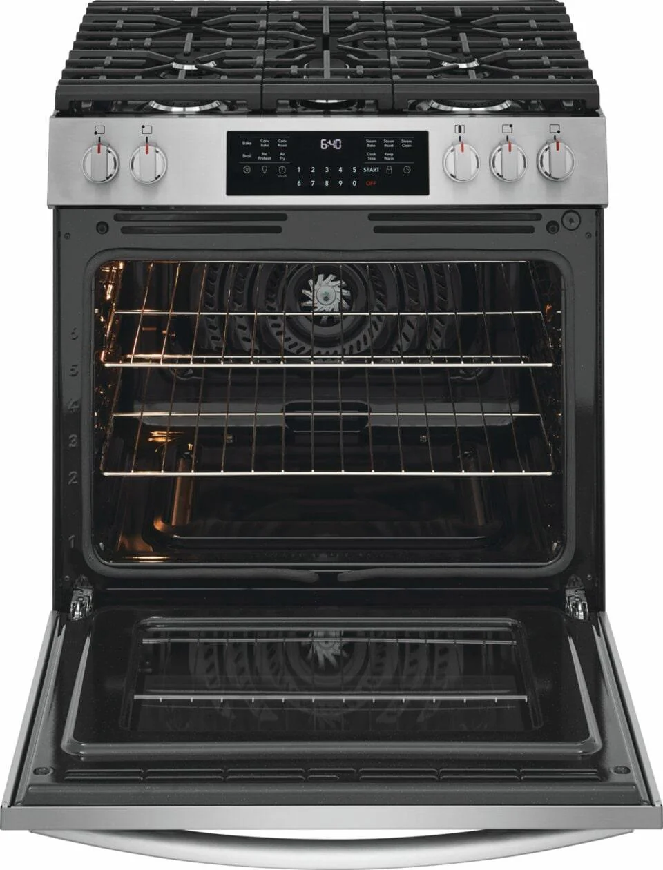 Frigidaire GCFG3059BF 30" Front Control Gas Range - Image 5