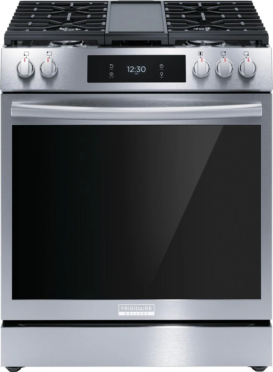 Frigidaire GCFG3060BF 30" Front Control Gas Range with Total Convection - Image 4