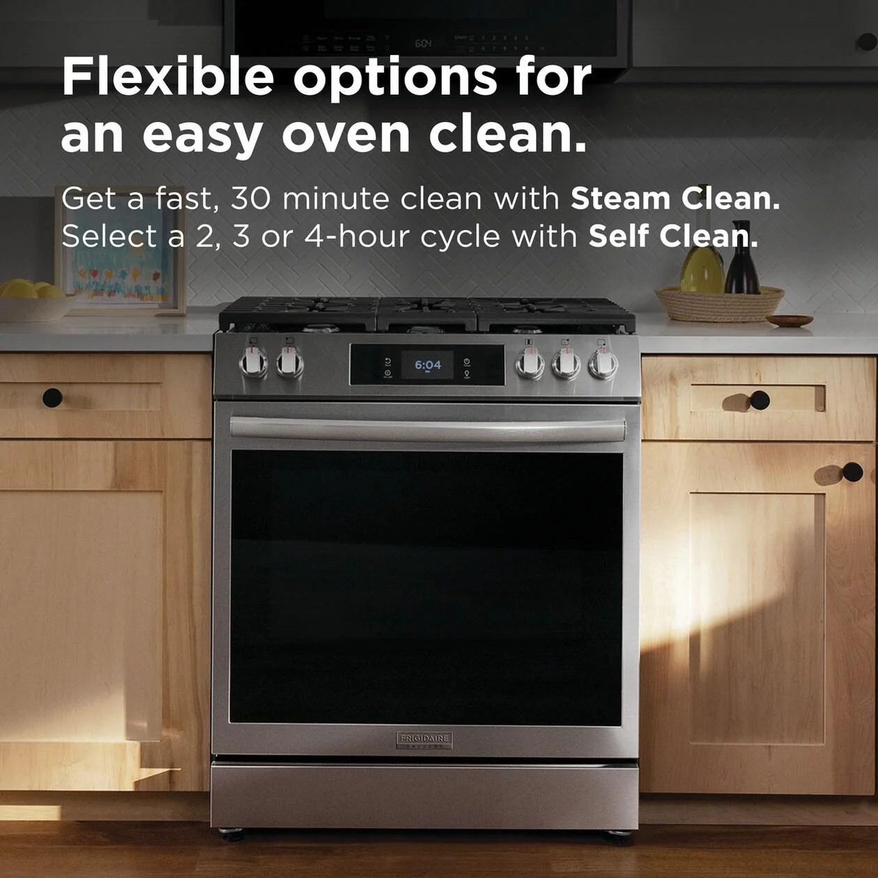 Frigidaire GCFG3070BF 30" Front Control Gas Range with Stone-Baked Pizza - Image 18