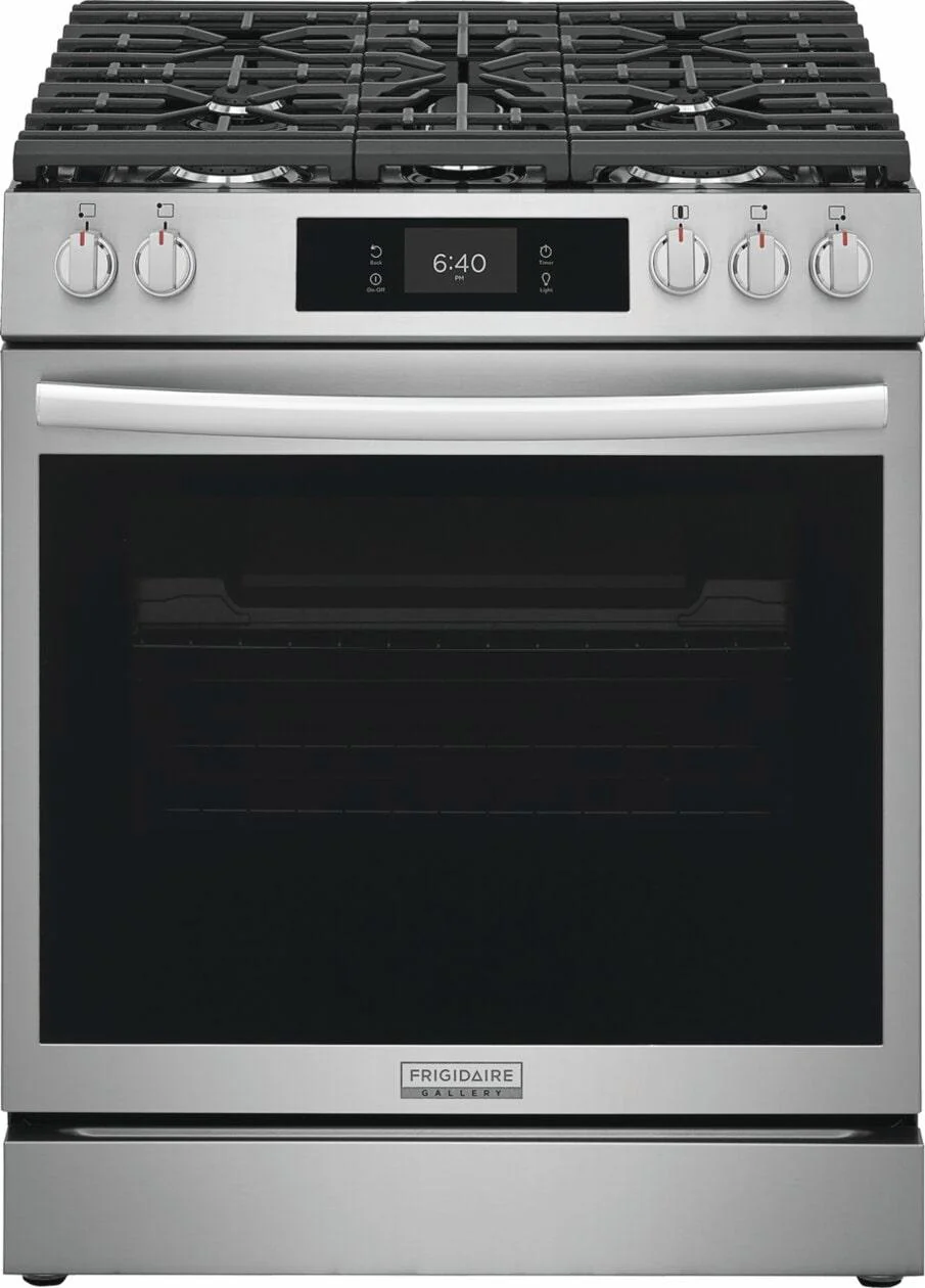 Frigidaire GCFG3070BF 30" Front Control Gas Range with Stone-Baked Pizza - Image 26