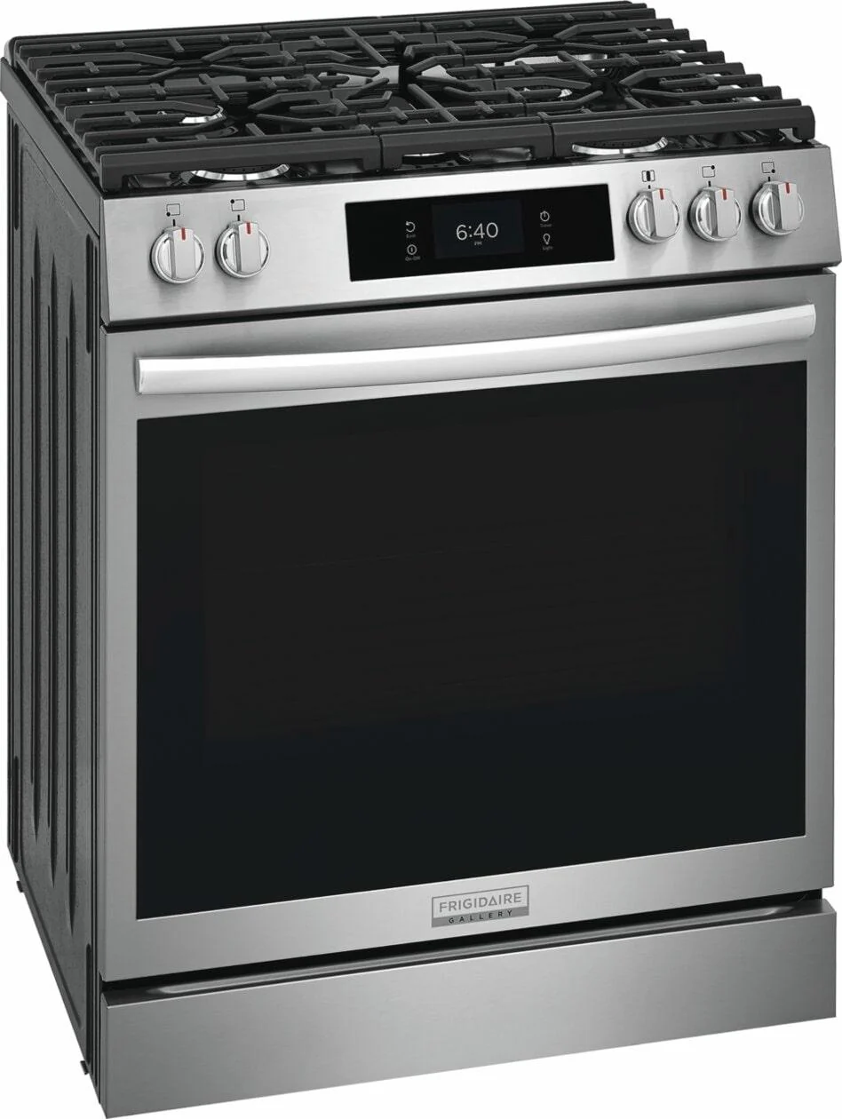 Frigidaire GCFG3070BF 30" Front Control Gas Range with Stone-Baked Pizza - Image 27