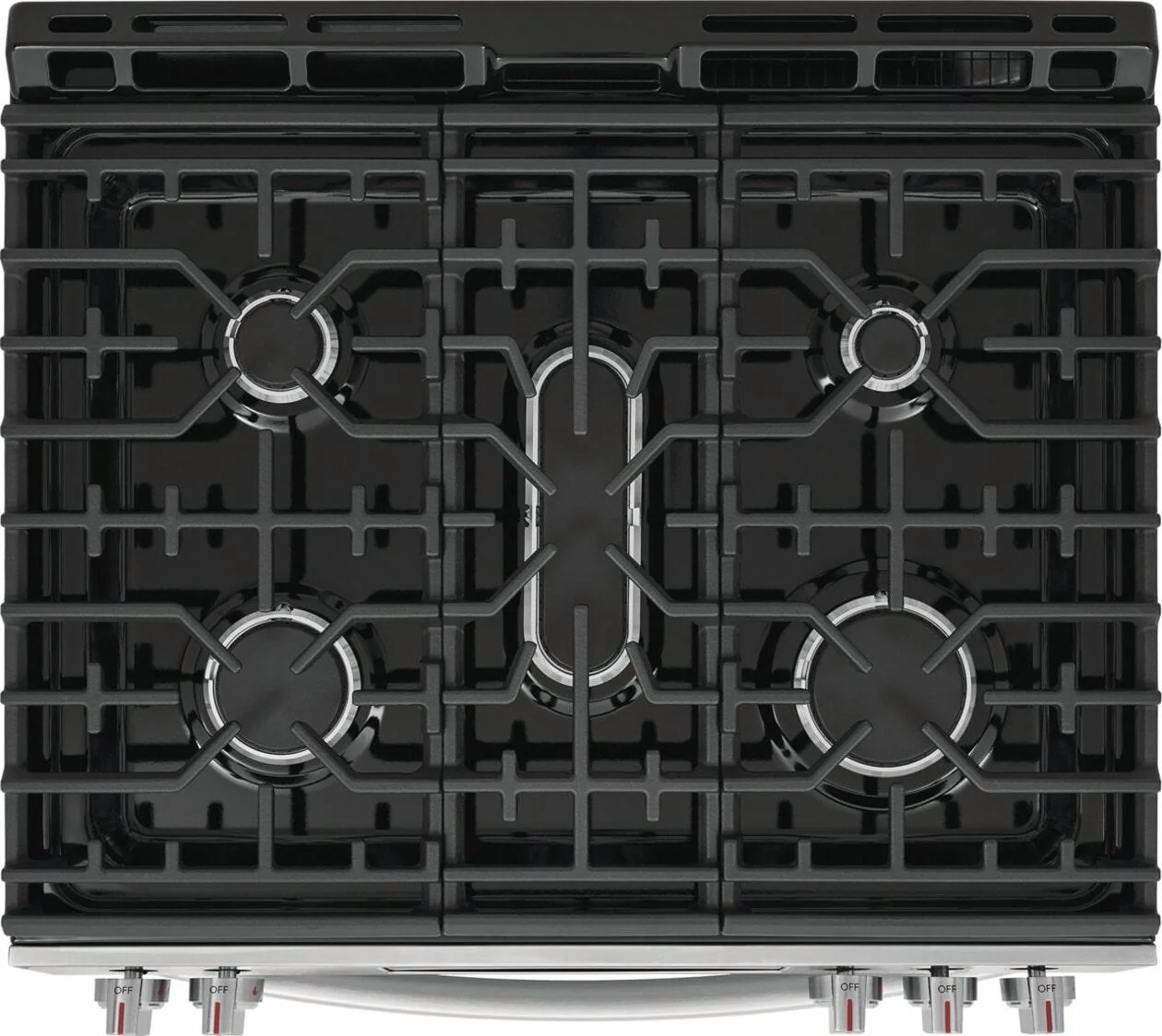 Frigidaire GCFG3070BF 30" Front Control Gas Range with Stone-Baked Pizza - Image 6