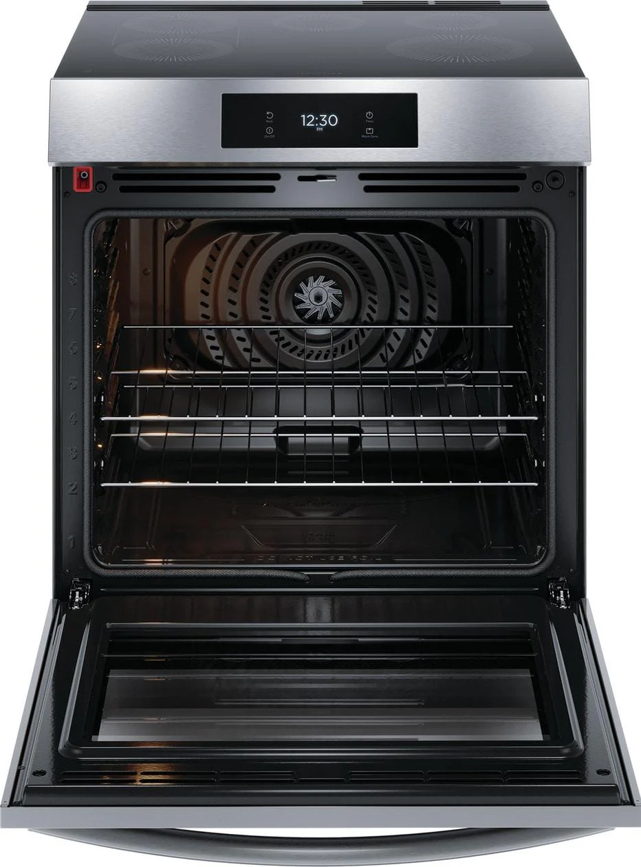 Frigidaire GCFI3060BF 30" Front Control Induction Range with Total Convection - Image 3