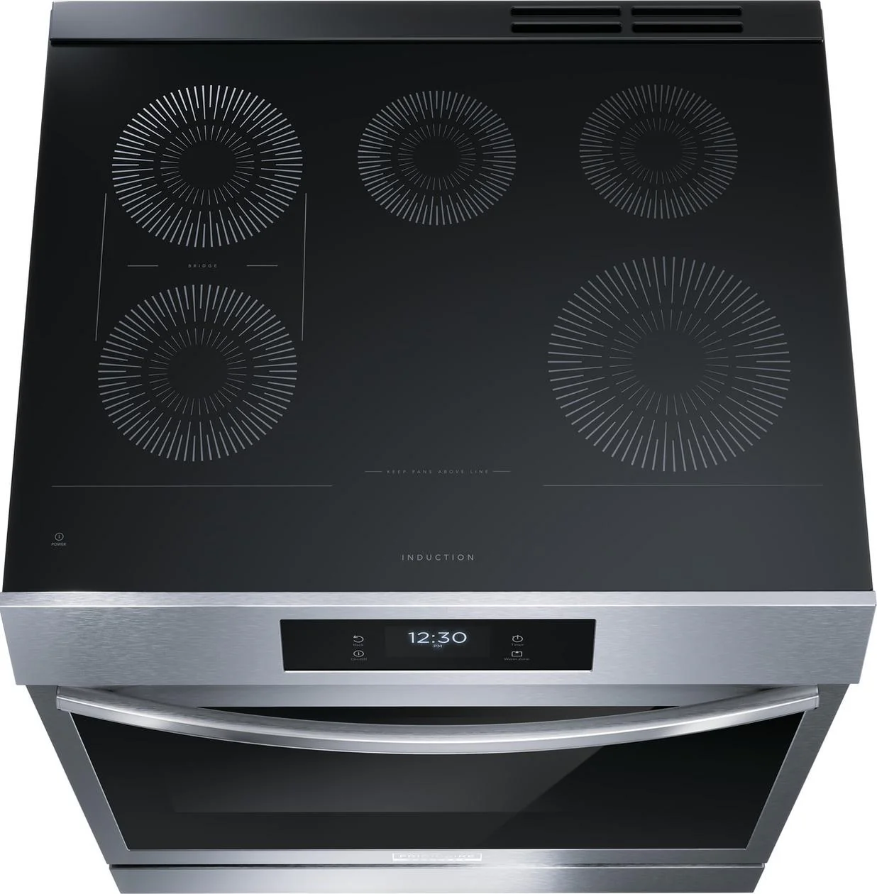Frigidaire GCFI3060BF 30" Front Control Induction Range with Total Convection - Image 5