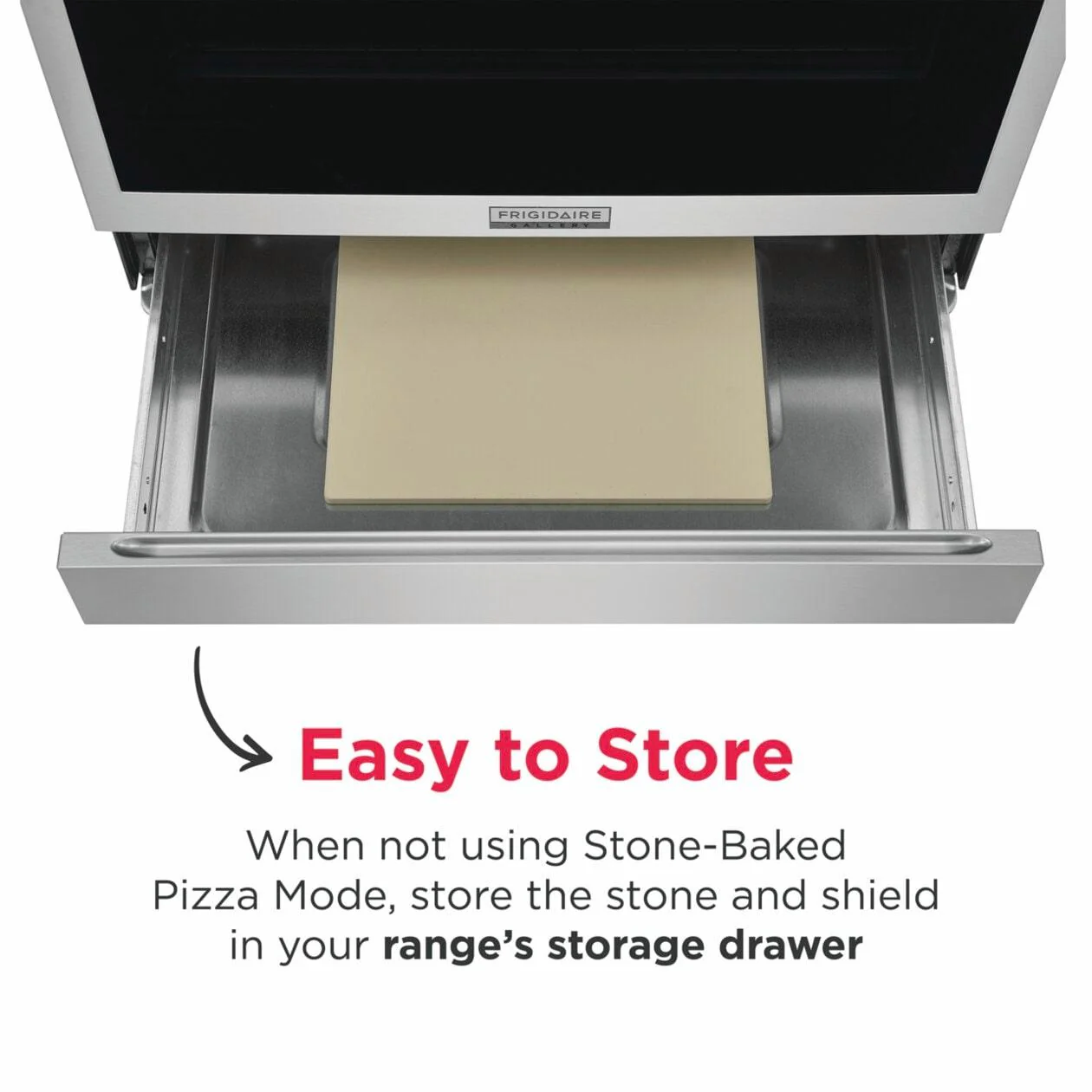 Frigidaire GCFI3070BF 30" Front Control Induction Range with Stone-Baked Pizza - Image 15
