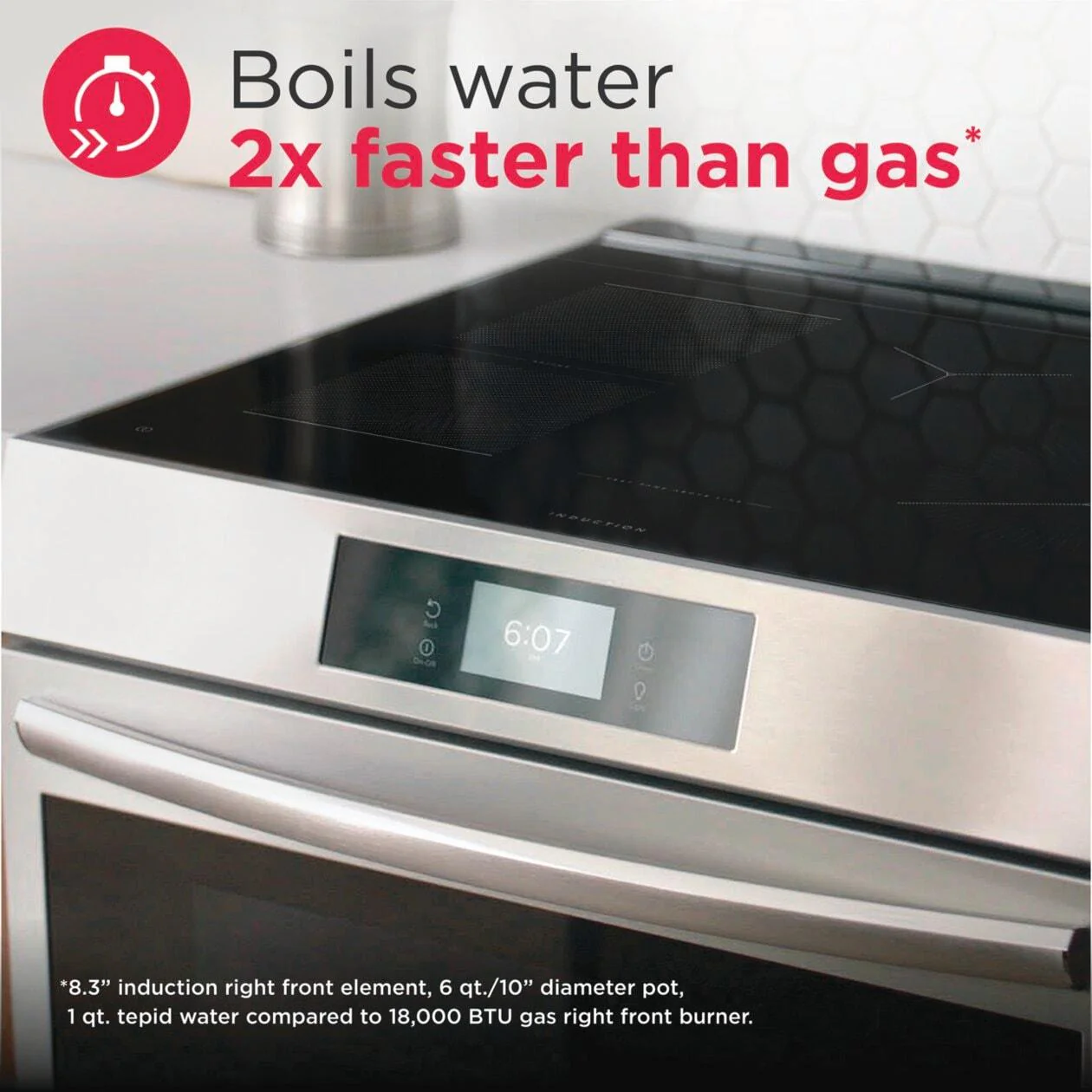 Frigidaire GCFI3070BF 30" Front Control Induction Range with Stone-Baked Pizza - Image 20