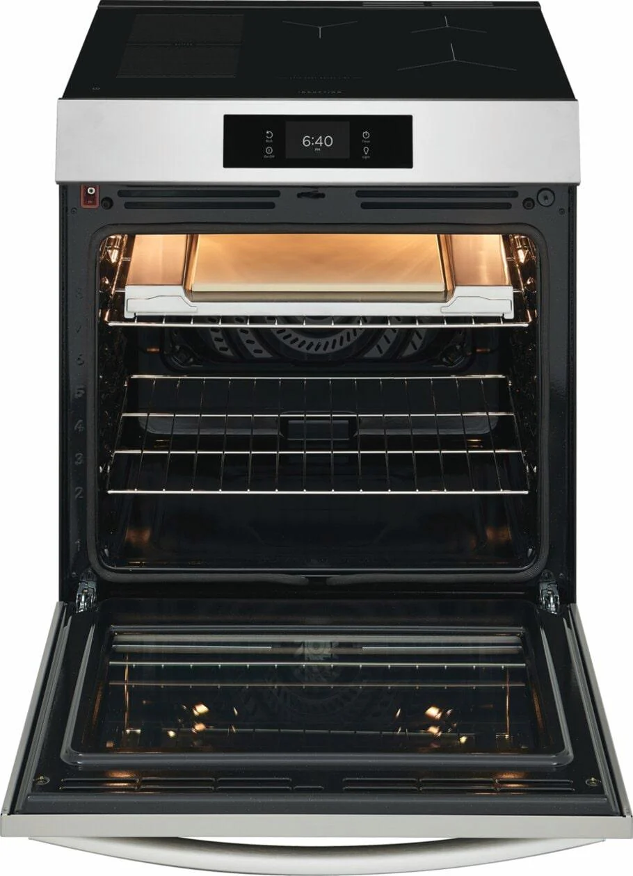 Frigidaire GCFI3070BF 30" Front Control Induction Range with Stone-Baked Pizza - Image 28