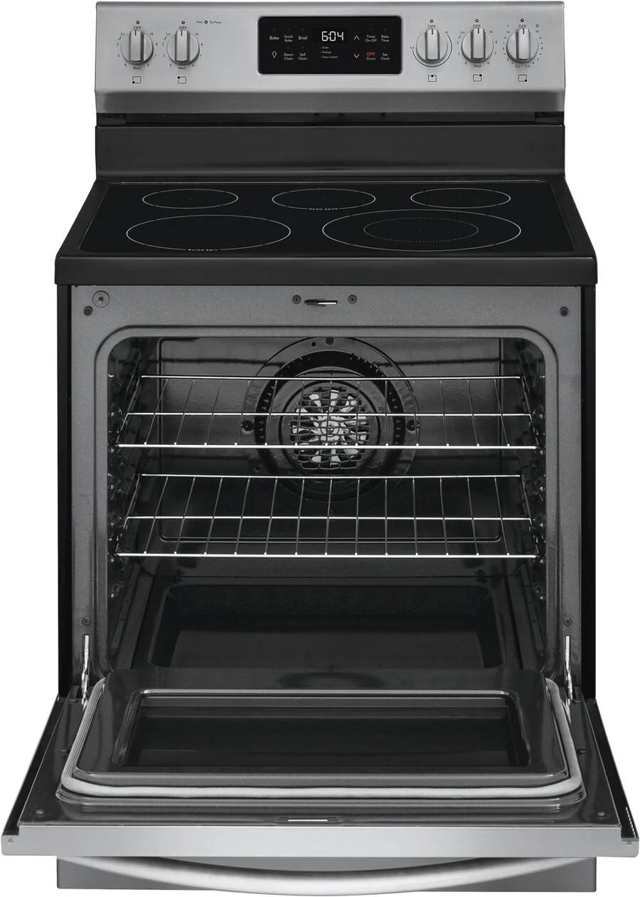 Frigidaire Gallery 30" Freestanding Electric Range with Steam Clean - Image 2
