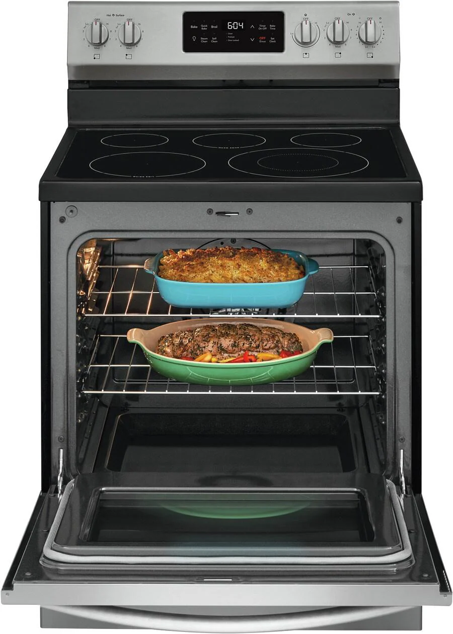 Frigidaire Gallery 30" Freestanding Electric Range with Steam Clean - Image 3