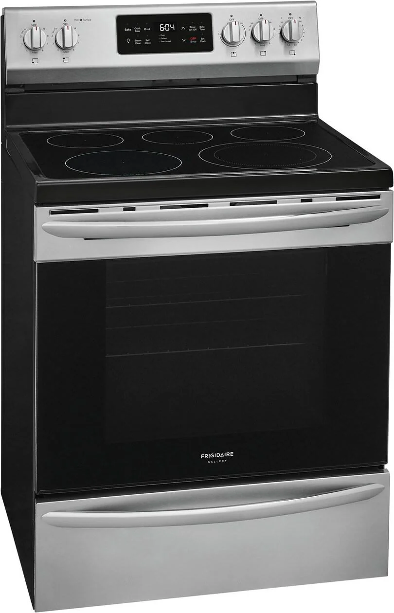 Frigidaire Gallery 30" Freestanding Electric Range with Steam Clean - Image 6