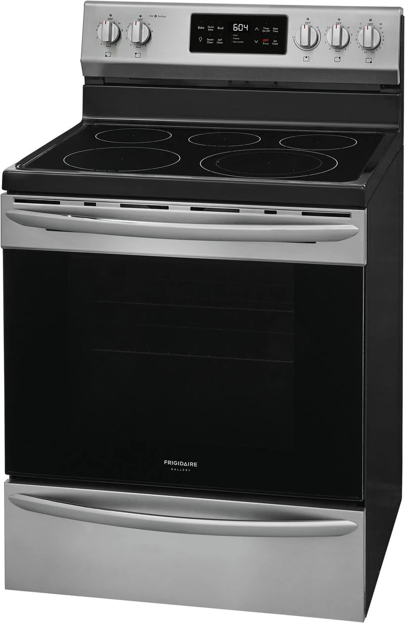 Frigidaire Gallery 30" Freestanding Electric Range with Steam Clean - Image 7
