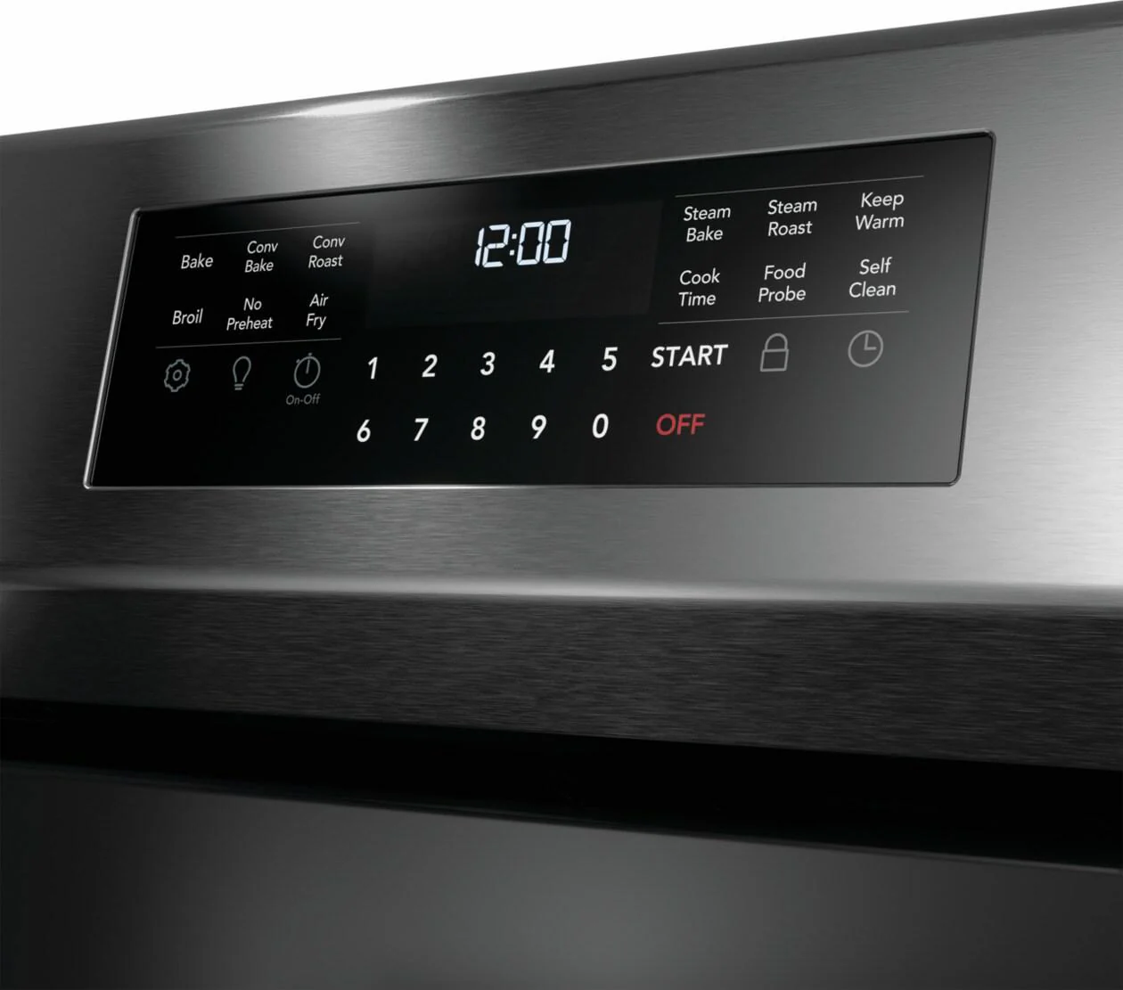 Frigidaire GCRE3060BD 30" Rear Control Electric Range with Total Convection - Image 6