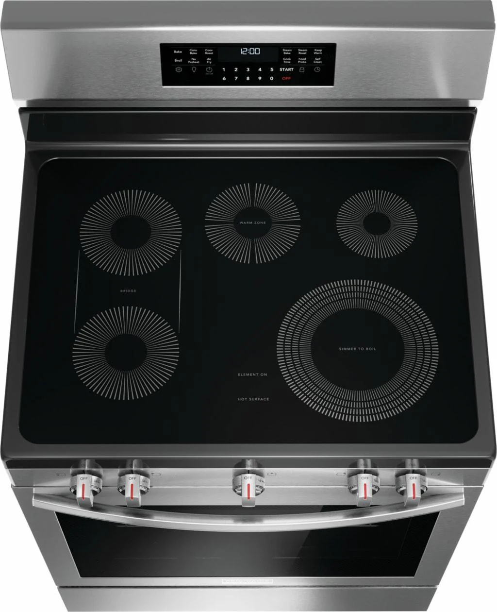 Frigidaire GCRE3060BF 30" Rear Control Electric Range with Total Convection - Image 5