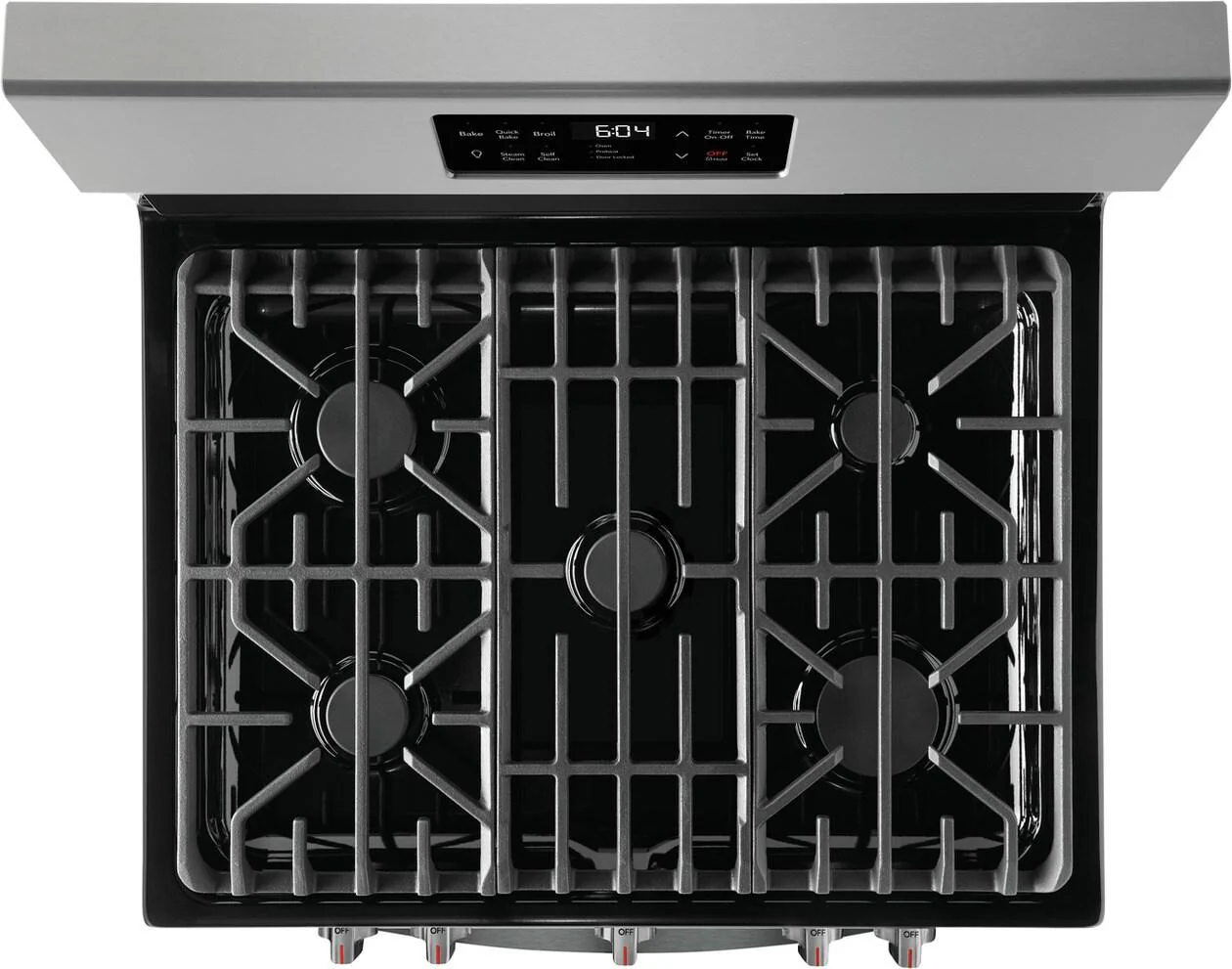 Frigidaire Gallery 30" Freestanding Gas Range with Steam Clean - Image 4
