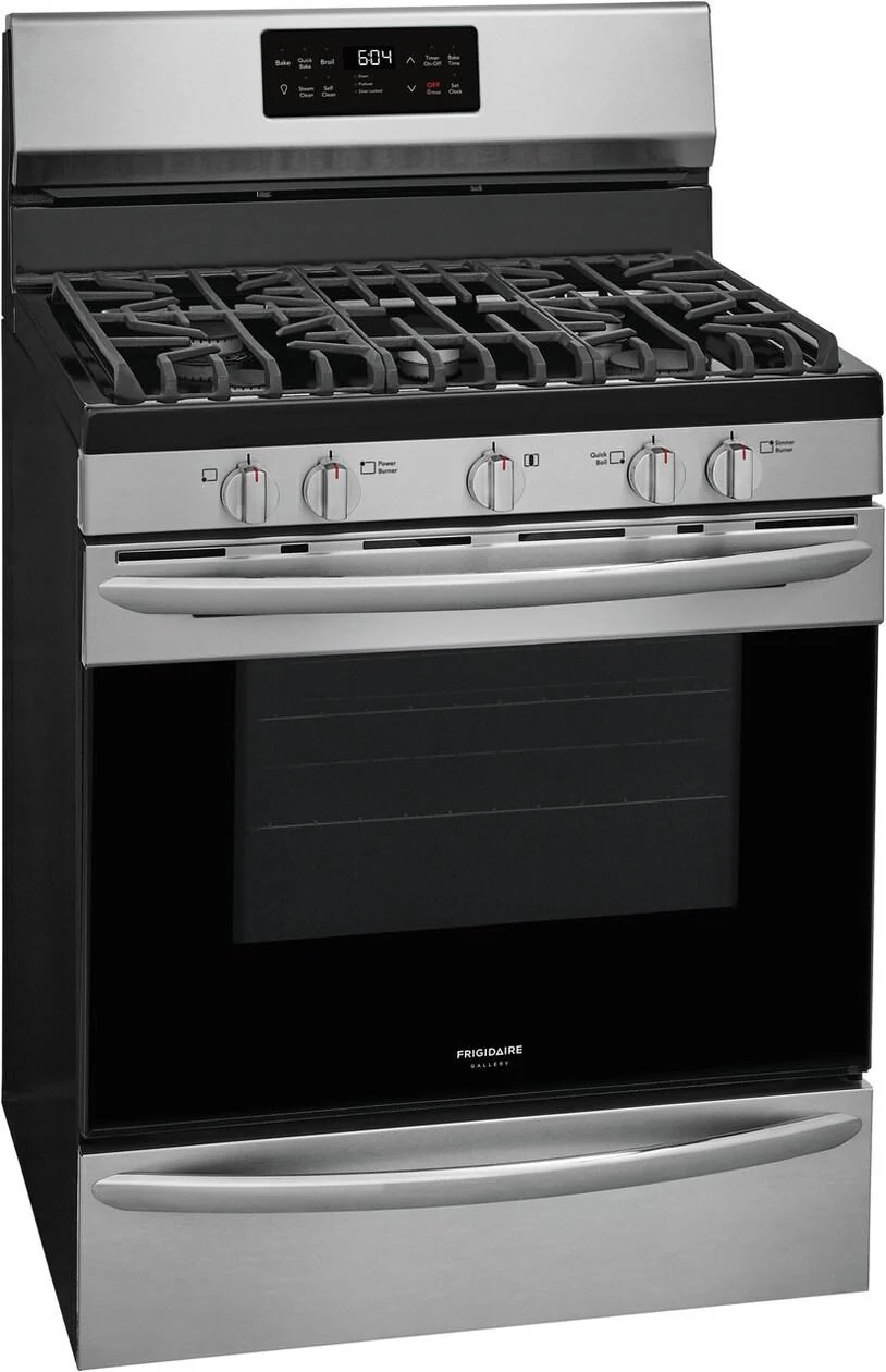 Frigidaire Gallery 30" Freestanding Gas Range with Steam Clean - Image 7